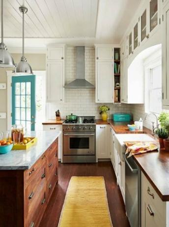 ห้องครัวเน้นสีสันสดใส