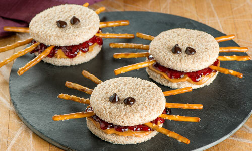 recette d'araignée Pb&j