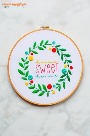 home sweet home - Easy Embroidery Patterns