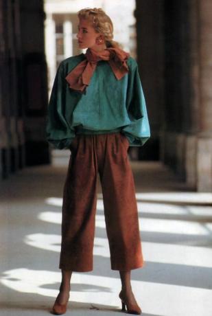 1980'ernes high fashion -look