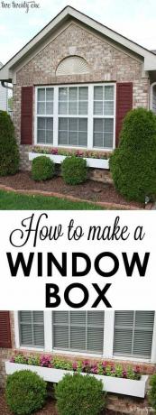 مربع نافذة DIY بسيط