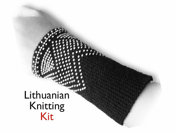 Tricotat cu mărgele lituaniene
