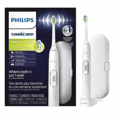 Philips sonicare protectionclean 6100 wiederaufladbare elektrische Zahnbürste