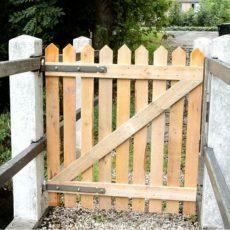 Палетна врата за ограда