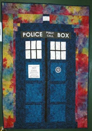 TARDIS antklodės raštas