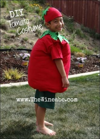 Diy kostium pomidora