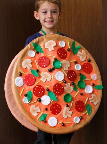 Diy kostium na pizzę