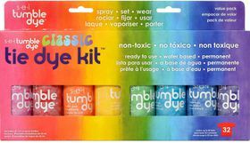 SEI Tumble Dye Craft & Fabric Tie-Dye Kit