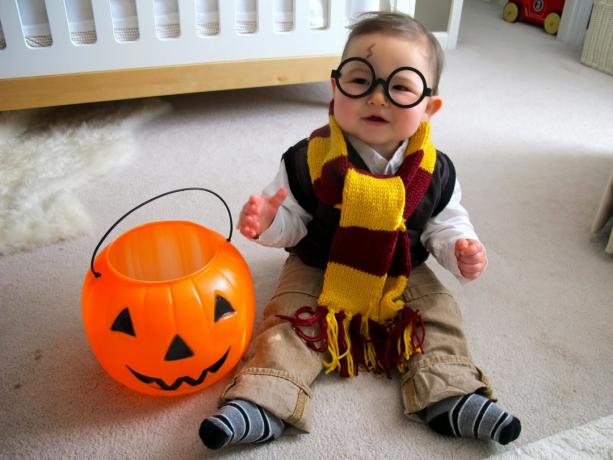 DIY kostým Harryho Pottera