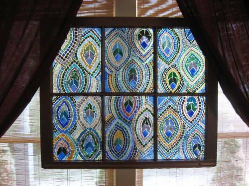 Mozaika z farebného skla pre domácich majstrov