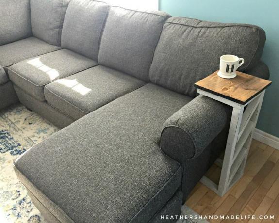 Mini mesa de sofá lateral