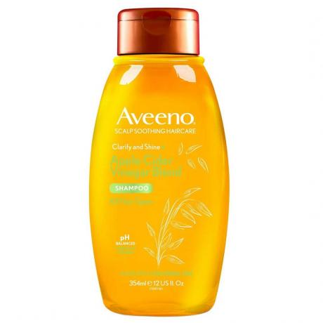 Beste hoofdhuidhaarbehandelingen: Aveeno Clarify and Shine+ Apple Cider Vinegar Shampoo