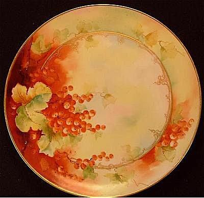 Haviland Limoges D'Arcy's Fruit Plate